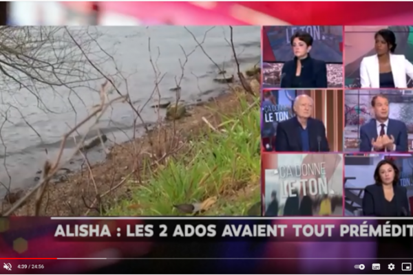 Maître Florence ROUAS sur LCI à propos de  l'affaire ALISHA, une collégienne tuée à Argenteuil