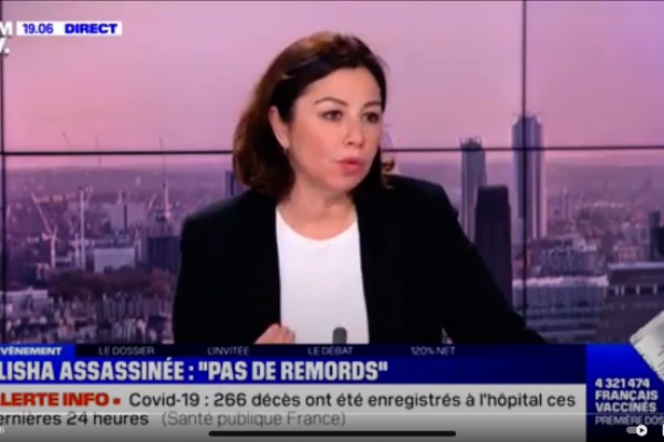 Sur le Plateau De Olivier Marschall sur BFM TV  le 10 mars 2021 