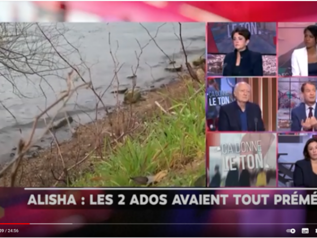 Maître Florence ROUAS sur LCI à propos de  l'affaire ALISHA, une collégienne tuée à Argenteuil