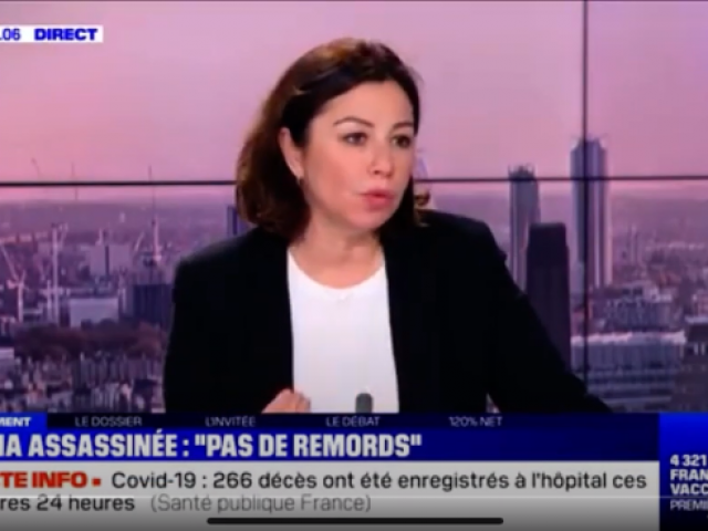 Sur le Plateau De Olivier Marschall sur BFM TV  le 10 mars 2021 